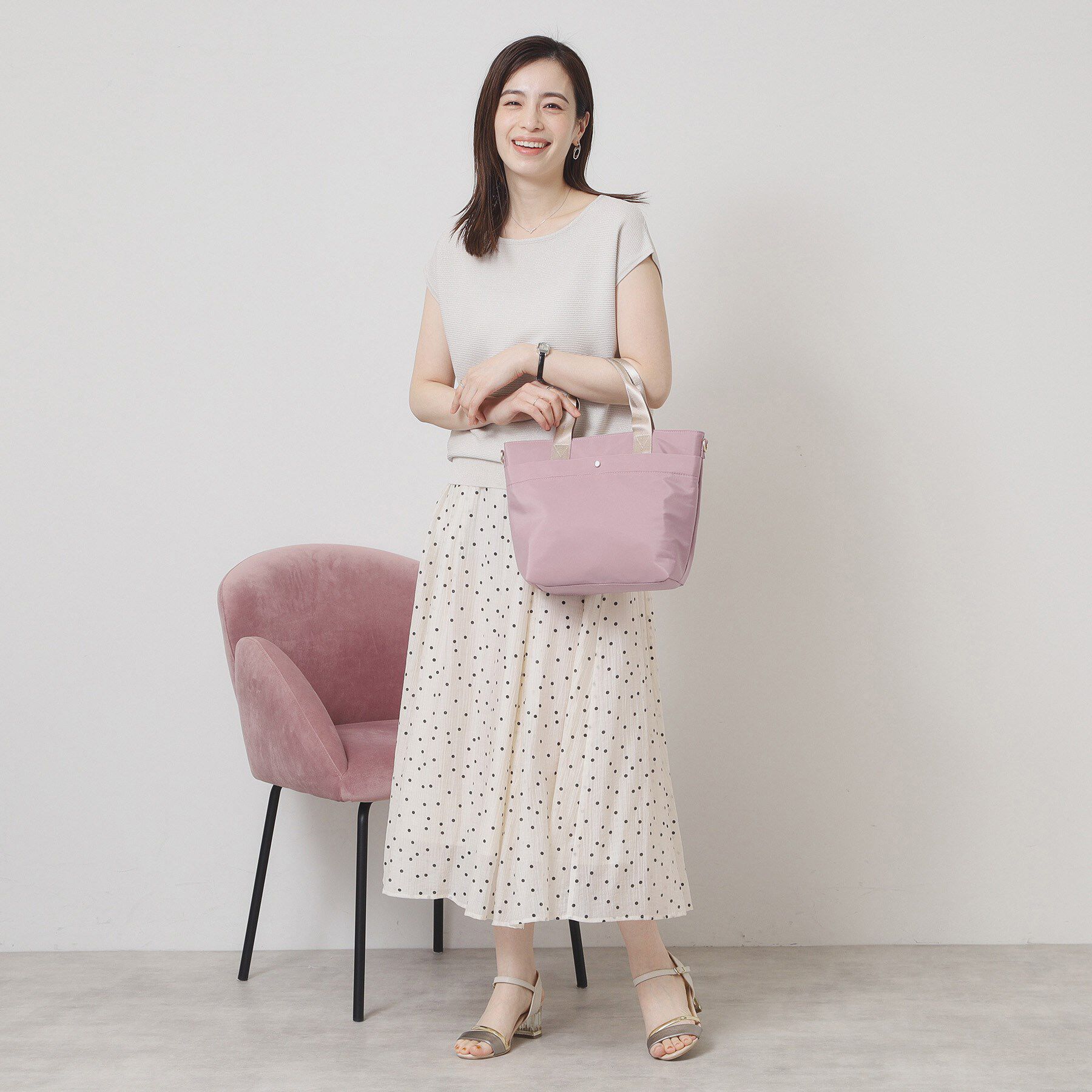 ITS&rsquo;DEMO「【保冷】両面撥水2WAYトート」|ハンドバッグ|