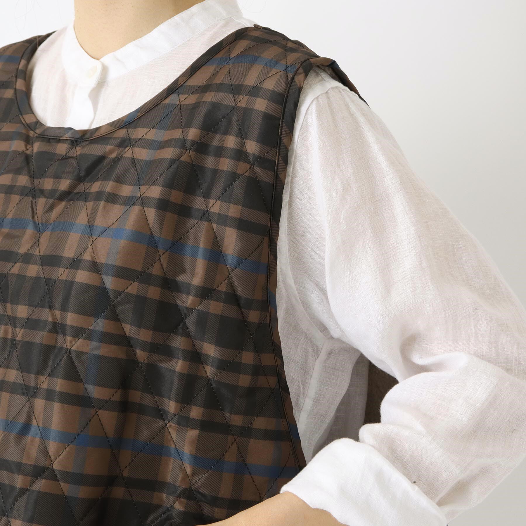 212 KITCHEN STORE「オリバー キルトショートタブリエ BR」|食器・キッチングッズ|