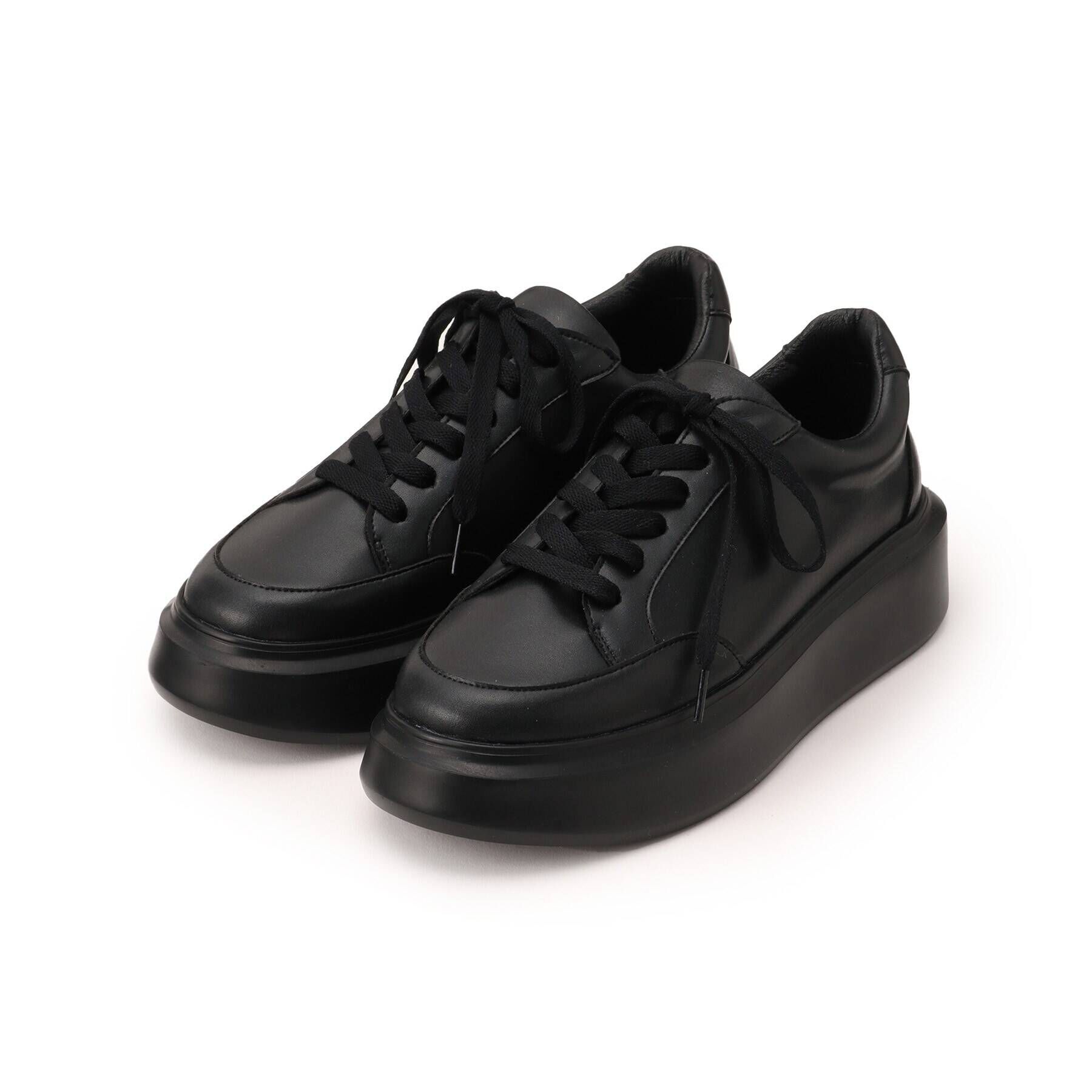 ESPERANZA「厚底レースアップスニーカー」|スニーカー|ﾌﾞﾗｯｸ(019)