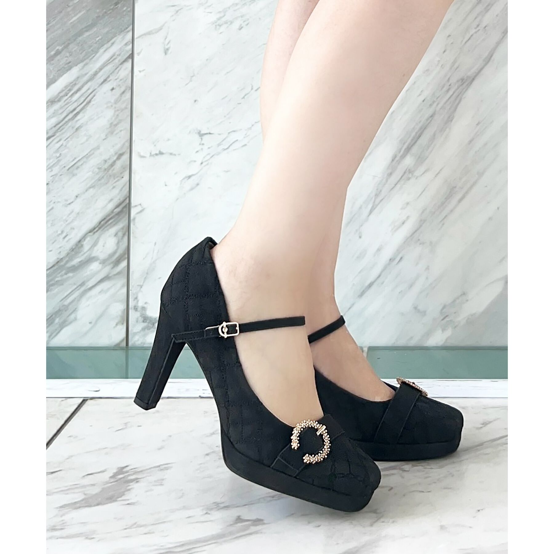 ESPERANZA「《先行予約》オリジナルキルティングパンプス」|パンプス|