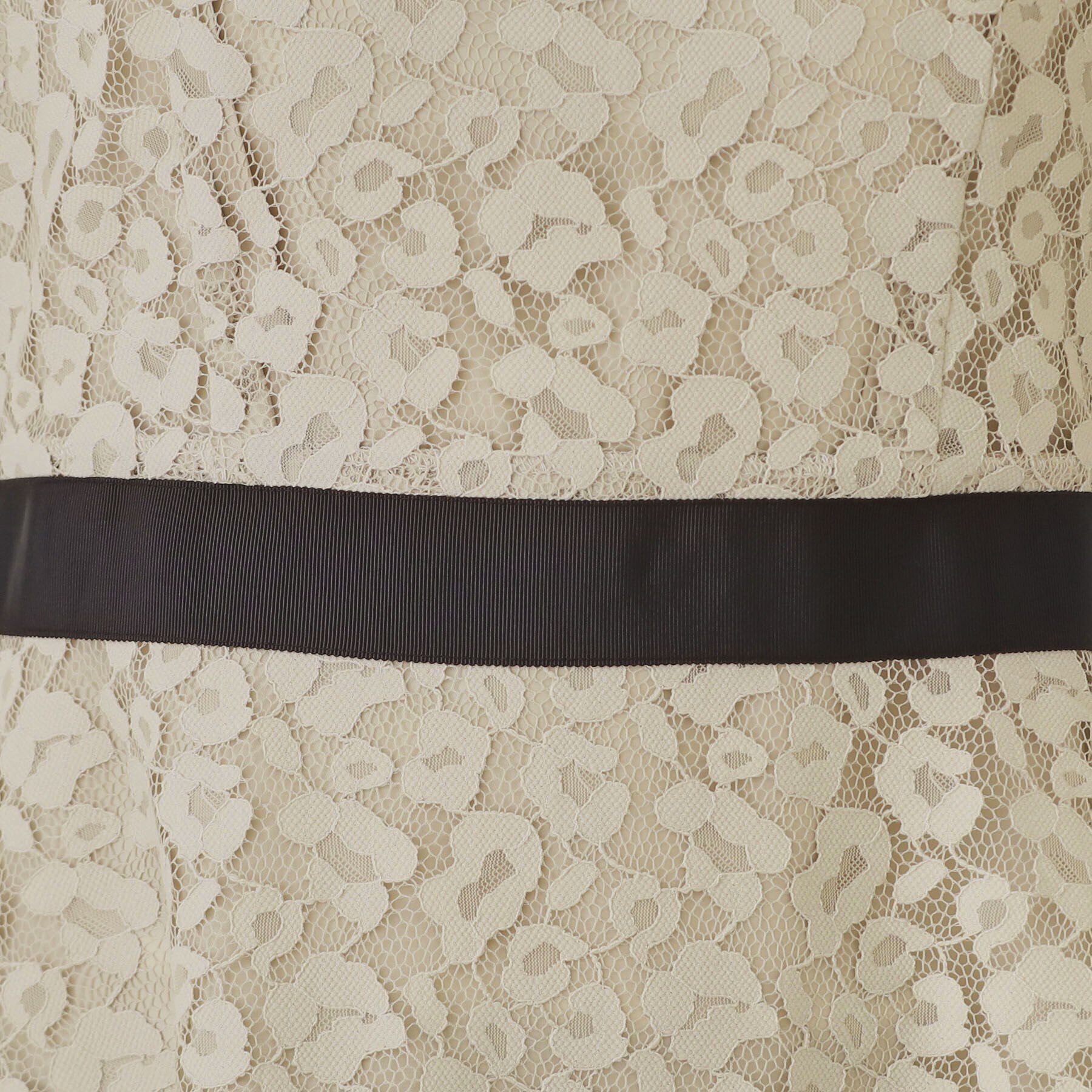 SunaUna「【SS～Lサイズ展開/レオパードレース】スタンドネックワンピース」|ワンピース|