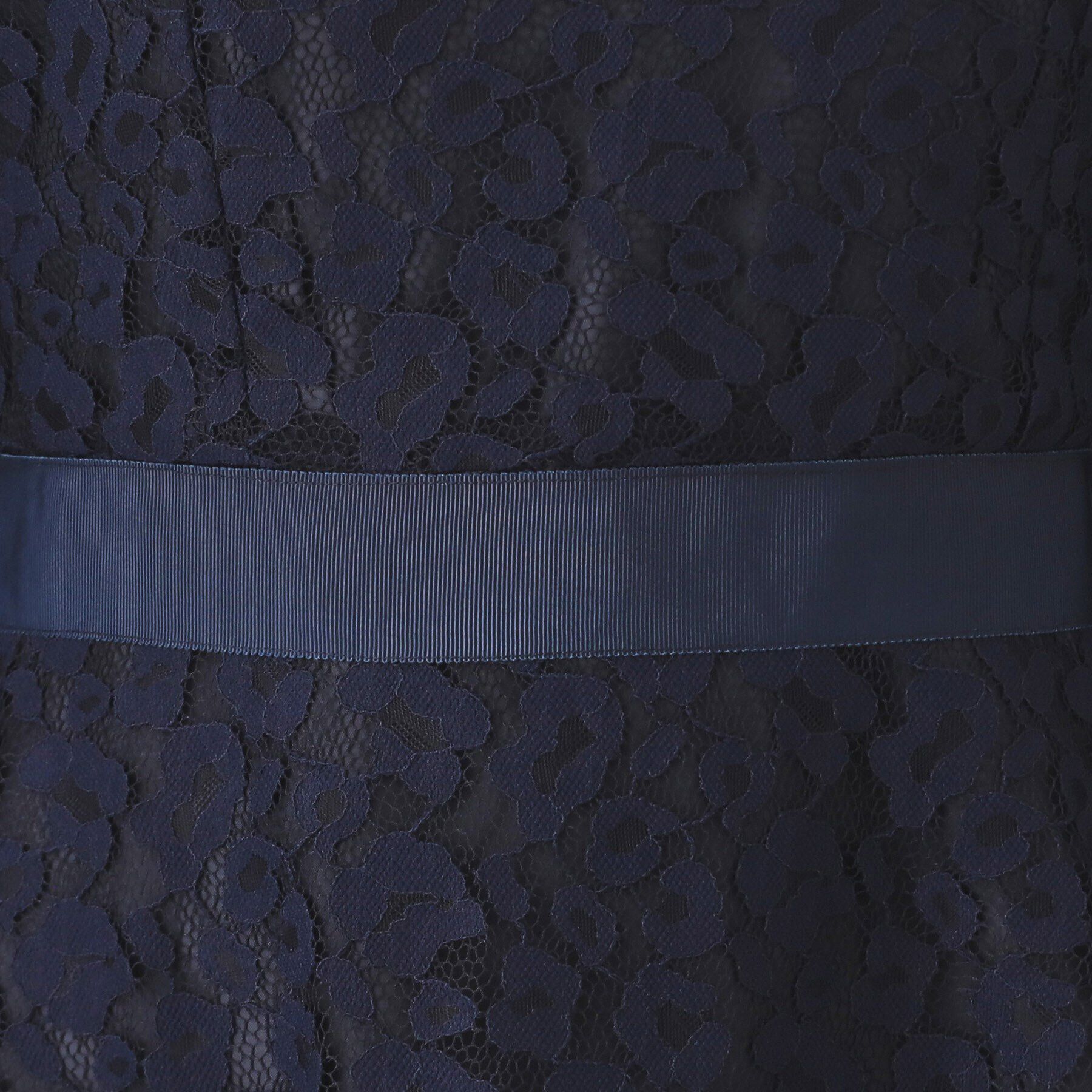 SunaUna「【SS～Lサイズ展開/レオパードレース】スタンドネックワンピース」|ワンピース|