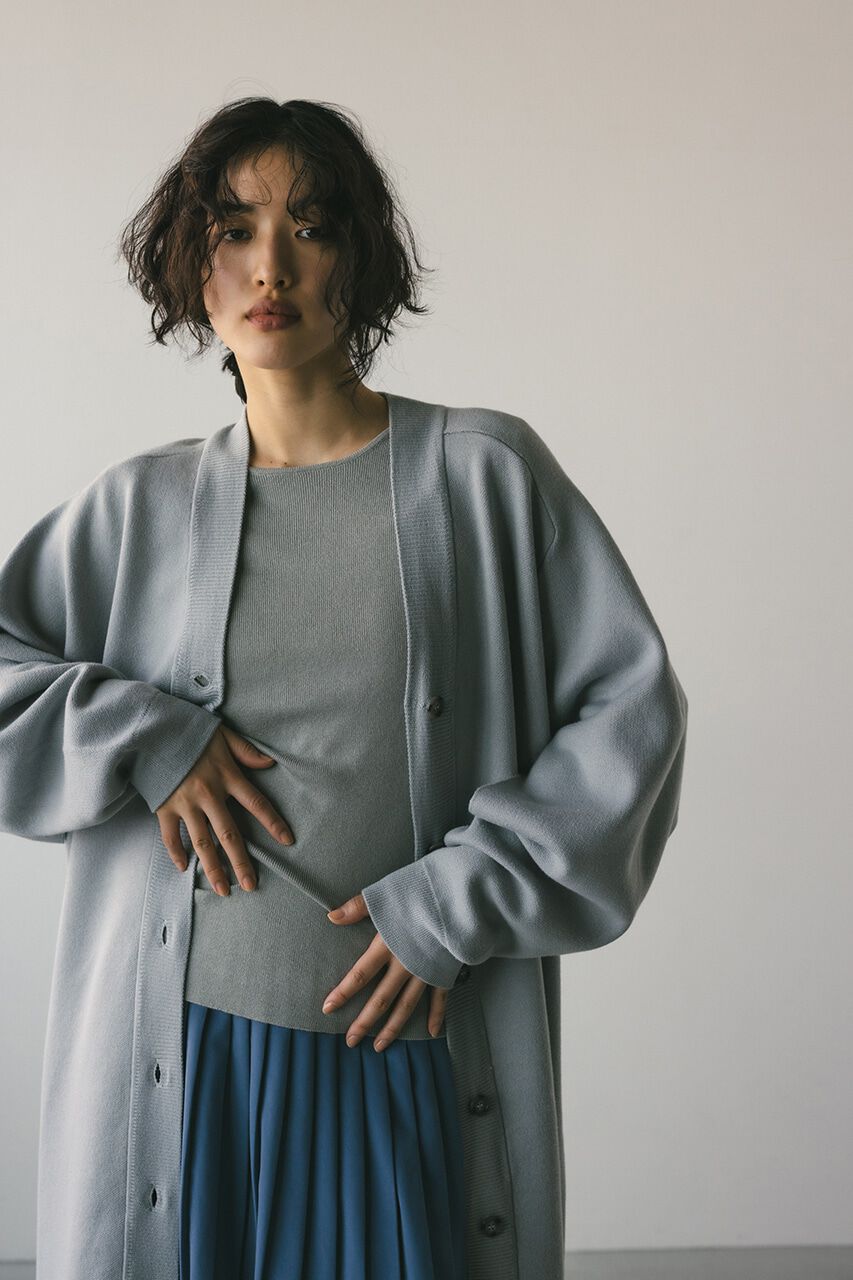 STYLEMIXER「2ピースニットカーデワンピース」|ワンピース|