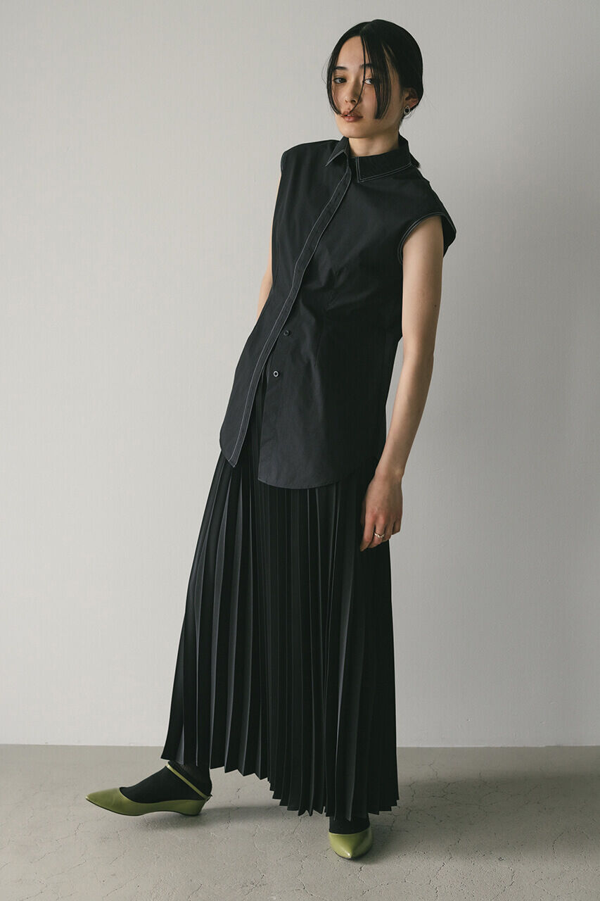 STYLEMIXER「サテンプリーツスカート」|スカート|