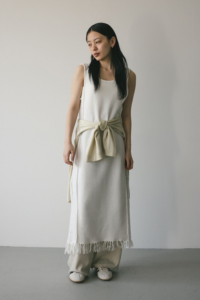 STYLEMIXER「コットンクロシェニットワンピース」|ワンピース|