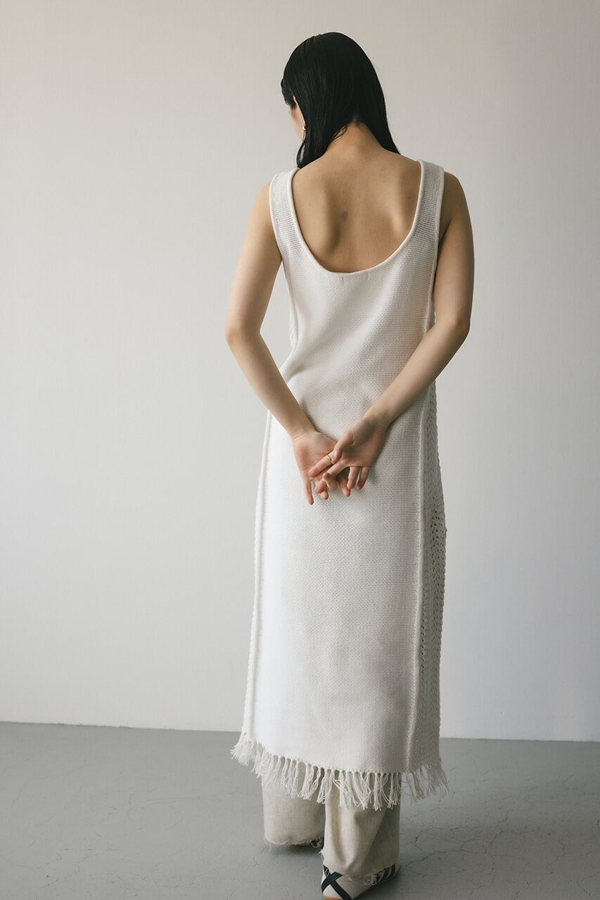 STYLEMIXER「コットンクロシェニットワンピース」|ワンピース|