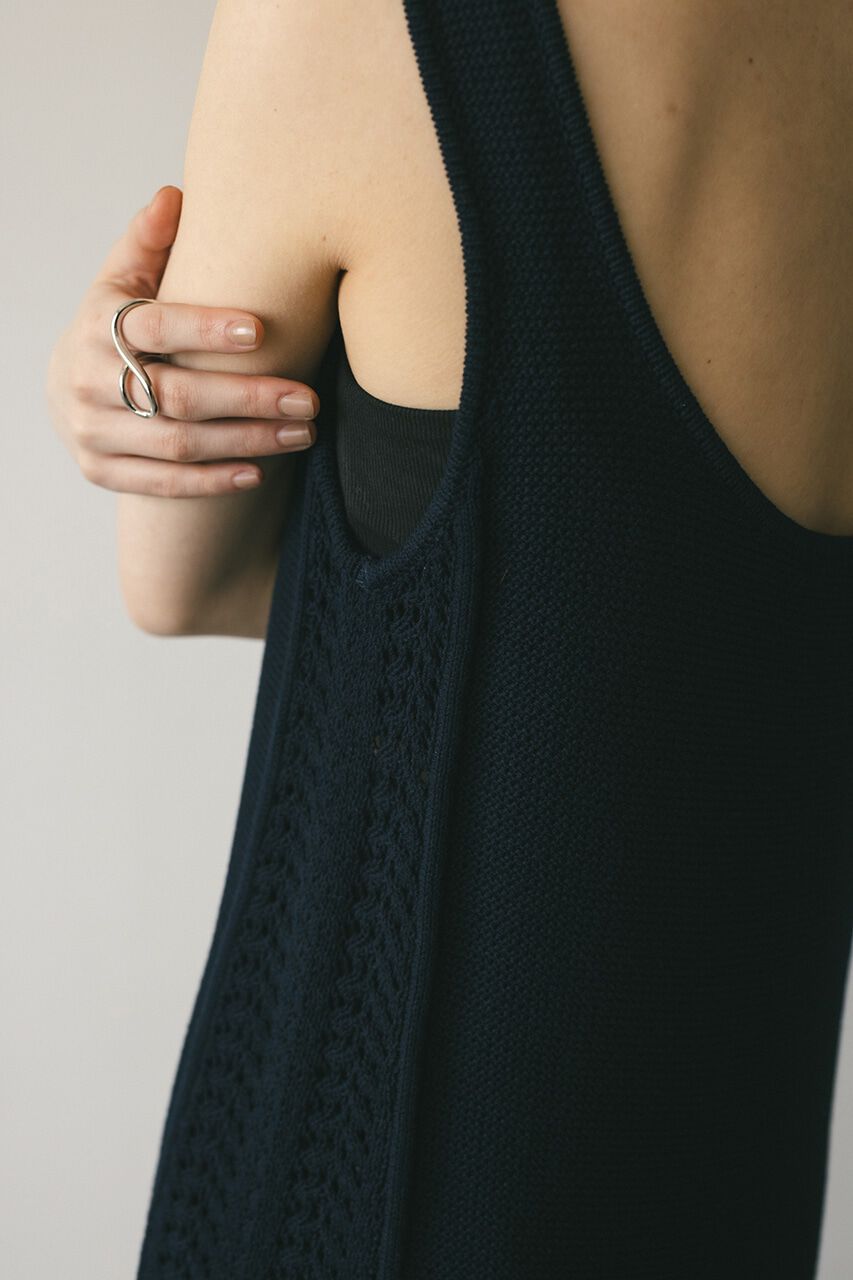 STYLEMIXER「コットンクロシェニットワンピース」|ワンピース|