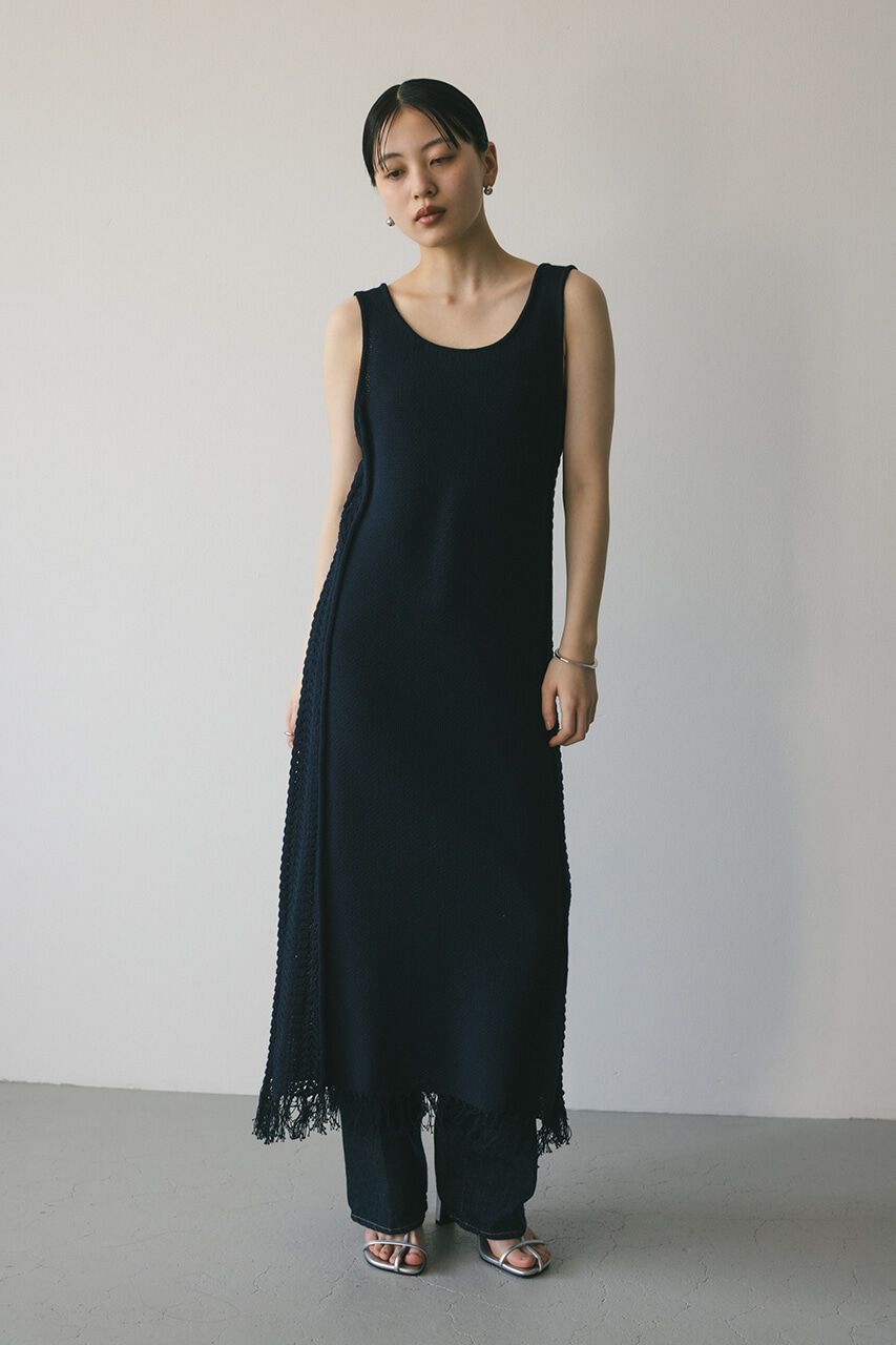 STYLEMIXER「コットンクロシェニットワンピース」|ワンピース|