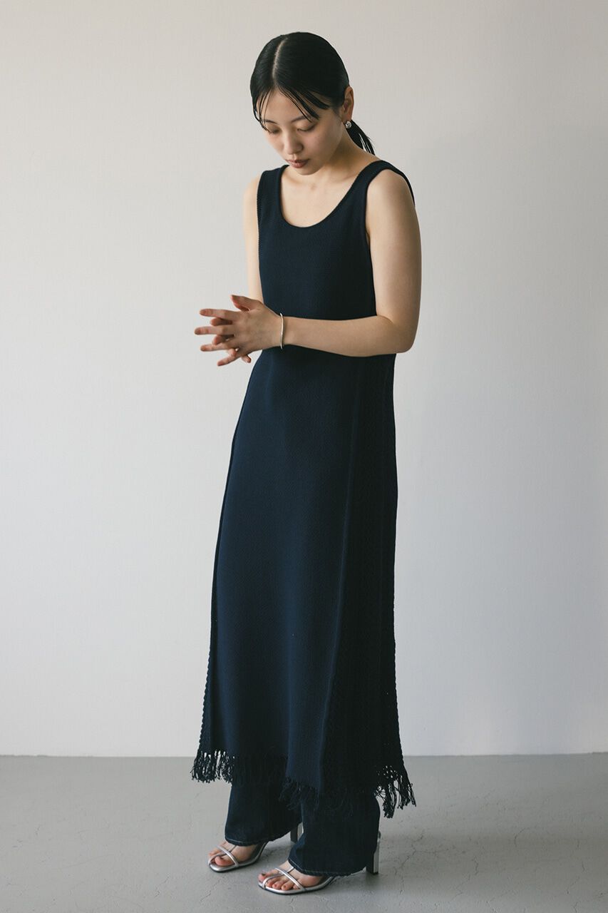 STYLEMIXER「コットンクロシェニットワンピース」|ワンピース|