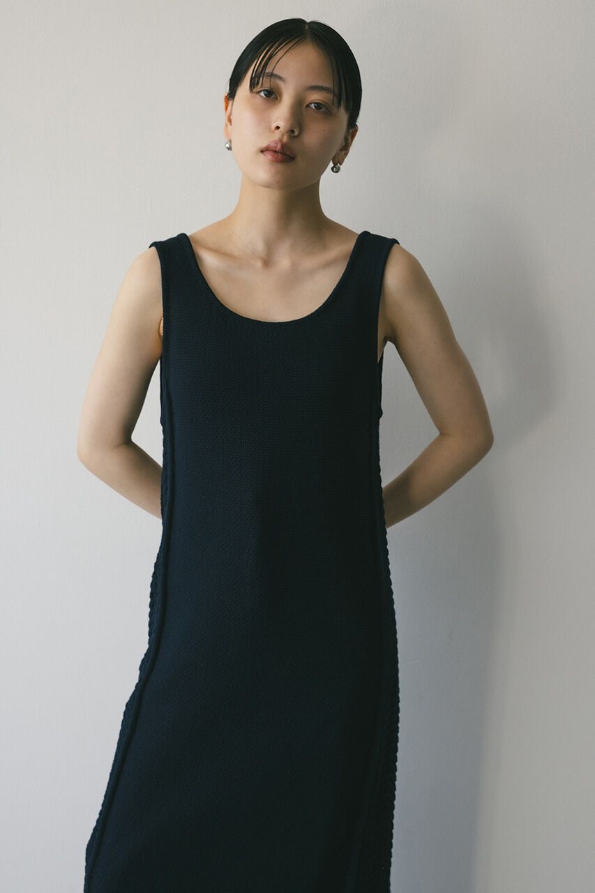 STYLEMIXER「コットンクロシェニットワンピース」|ワンピース|
