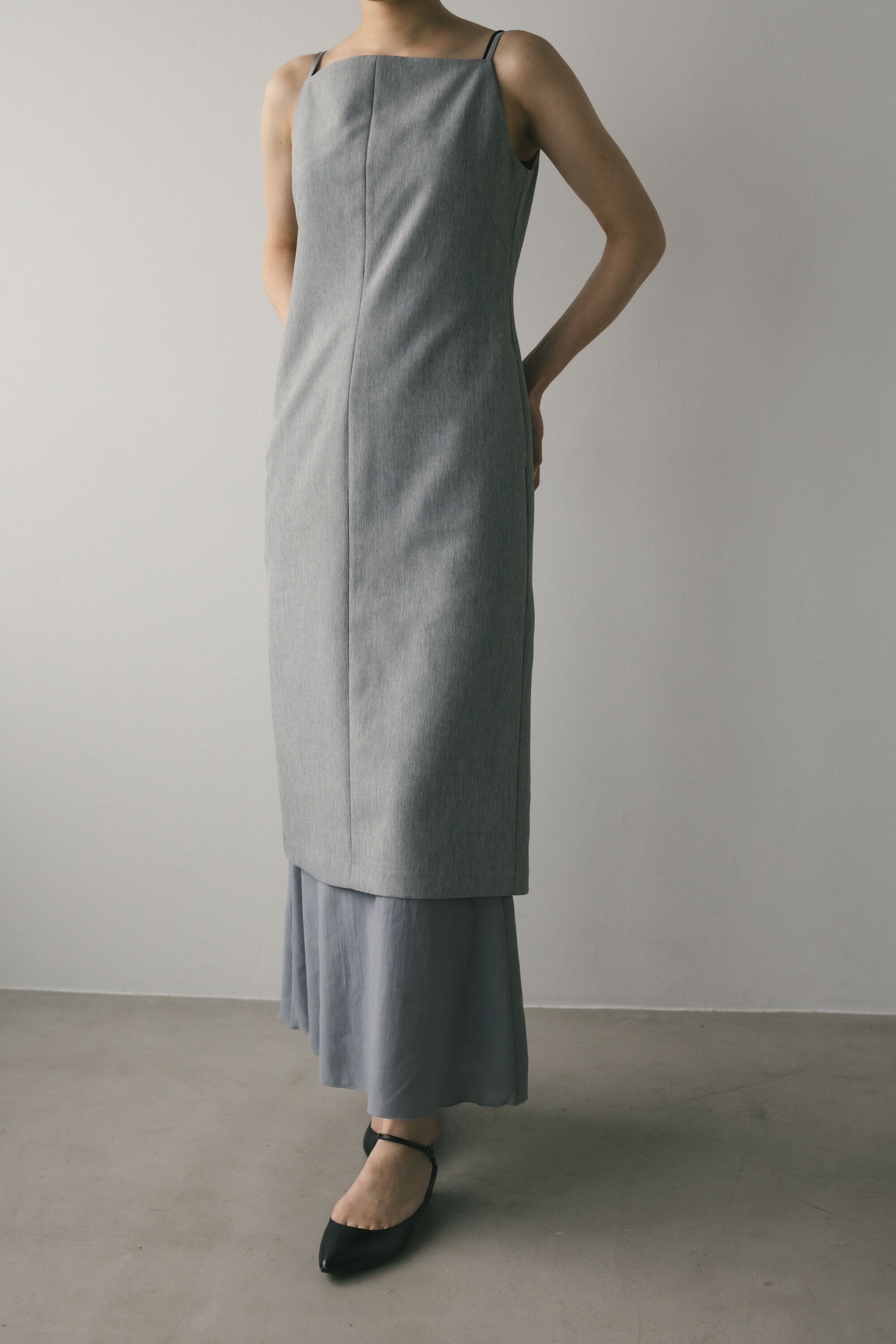 STYLEMIXER「スクエアレイヤードワンピース」|ワンピース|