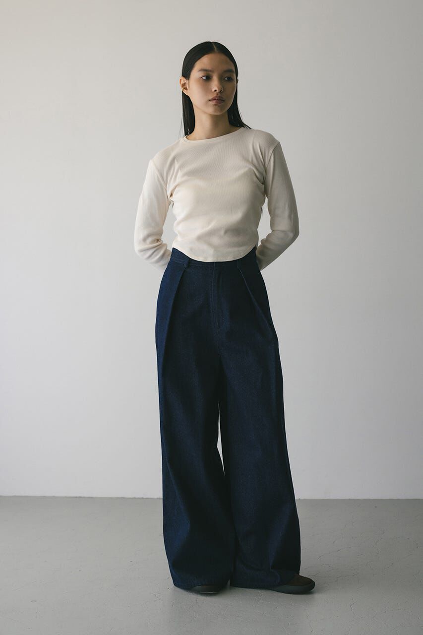 STYLEMIXER「ヘムラウンドリブトップ」|Tシャツ・カットソー|