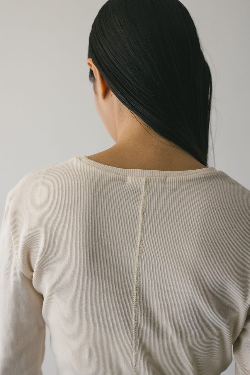 STYLEMIXER「ヘムラウンドリブトップ」|Tシャツ・カットソー|