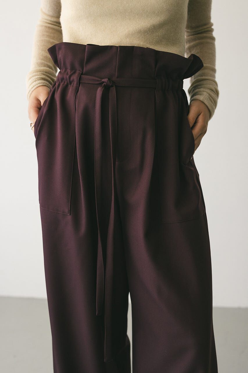 STYLEMIXER「ウエストフリルギャザーパンツ」|その他|