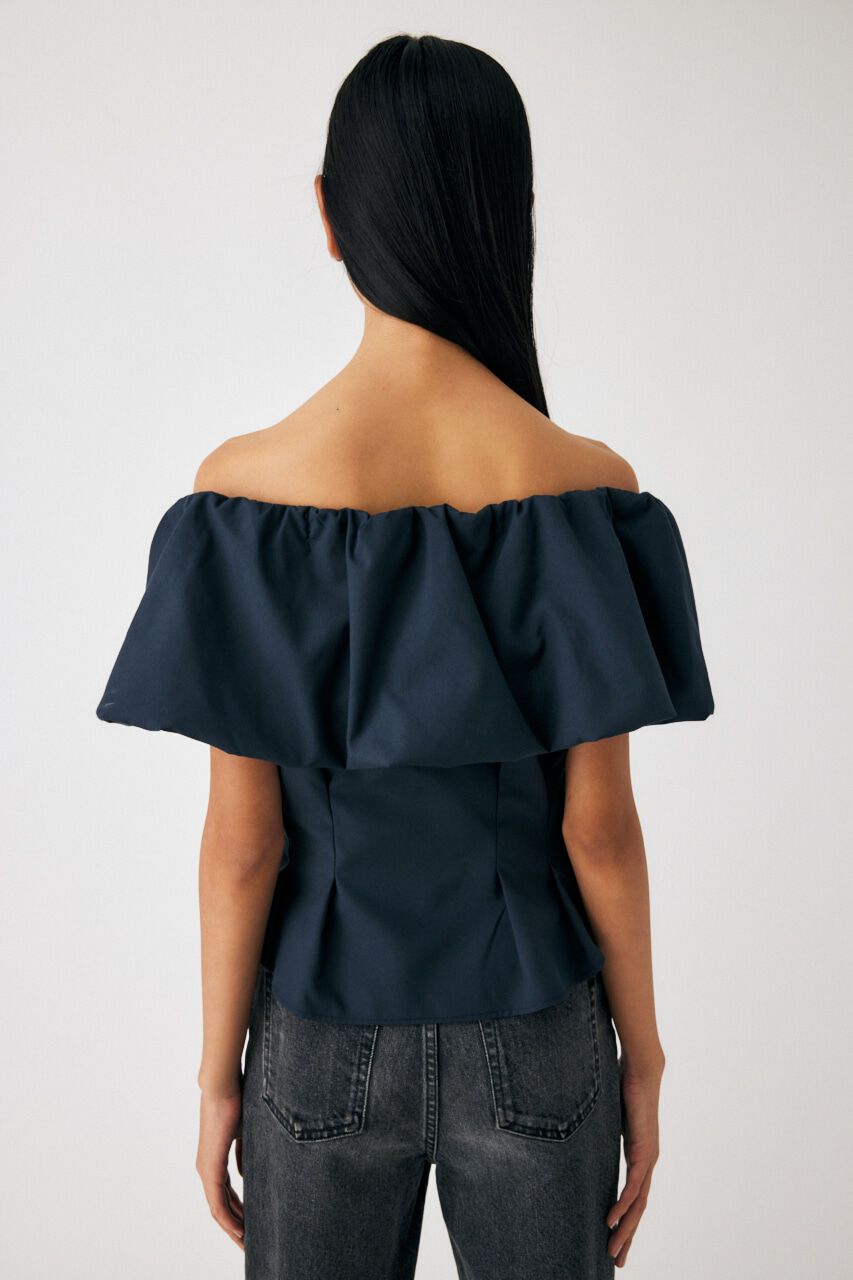 MOUSSY「OFF SHOULDER TUCK ブラウス」|その他|
