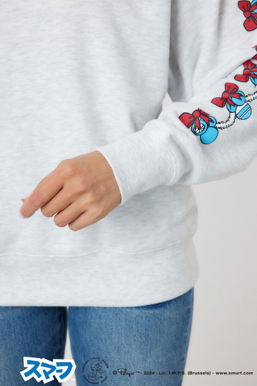 RODEO CROWNS「(THE SMURFS)Xmasスウェットトップス」|パーカー|