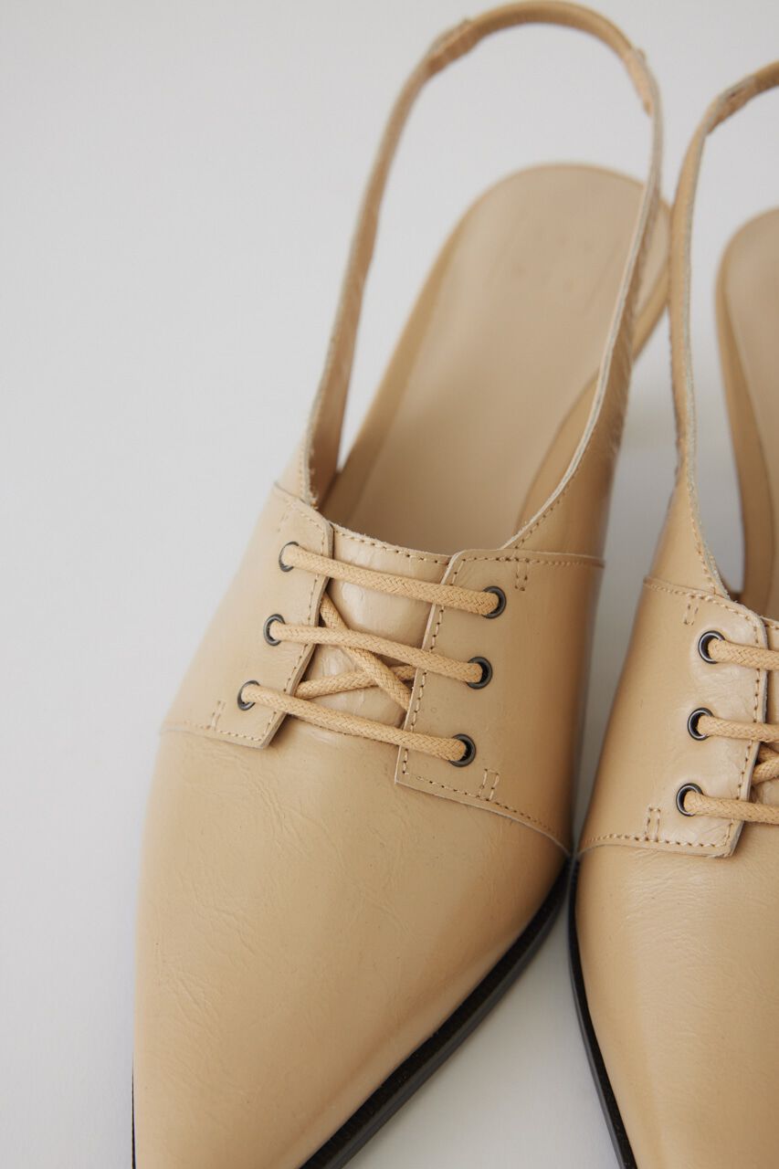 RIM.ARK 「Edgy low heel shoes」|パンプス|