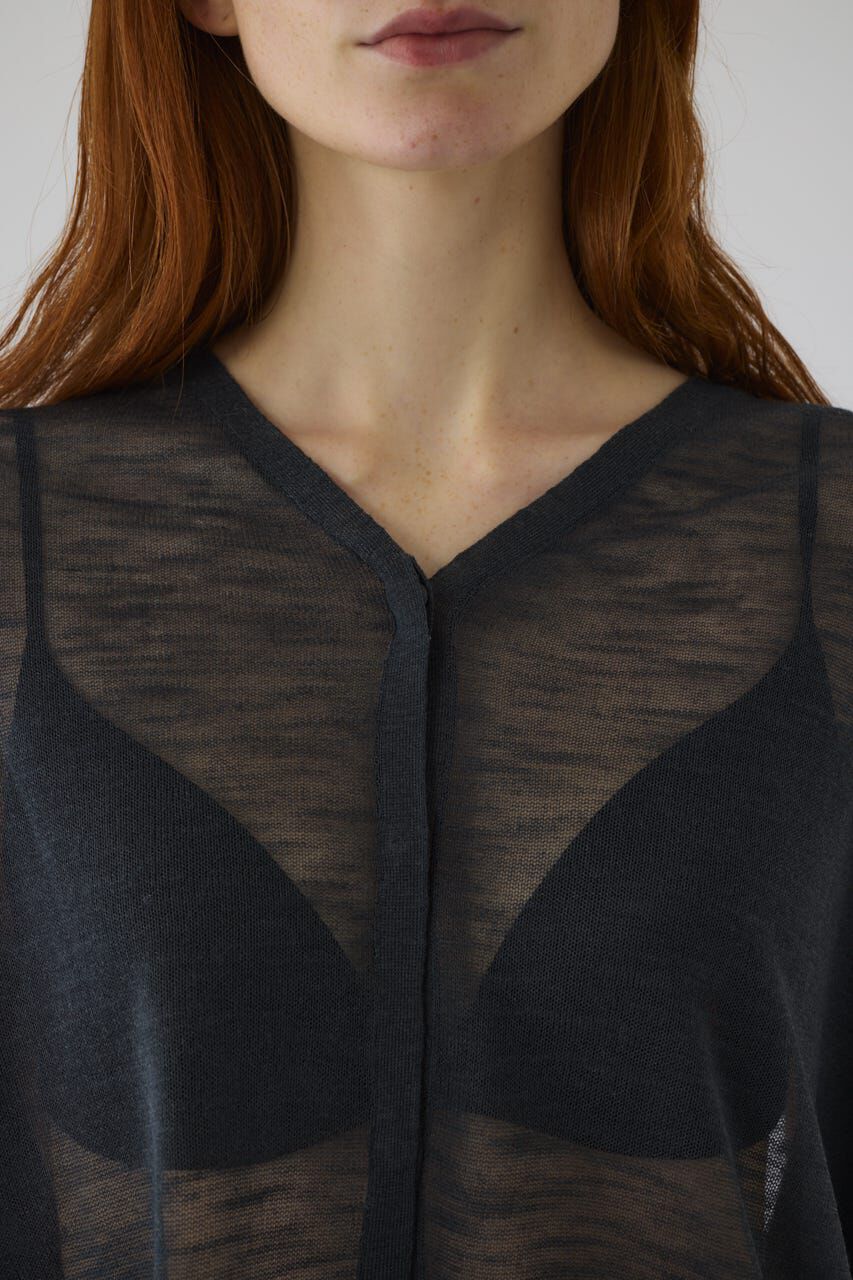 RIM.ARK 「Dry touch summer knit C/D」|カーディガン|