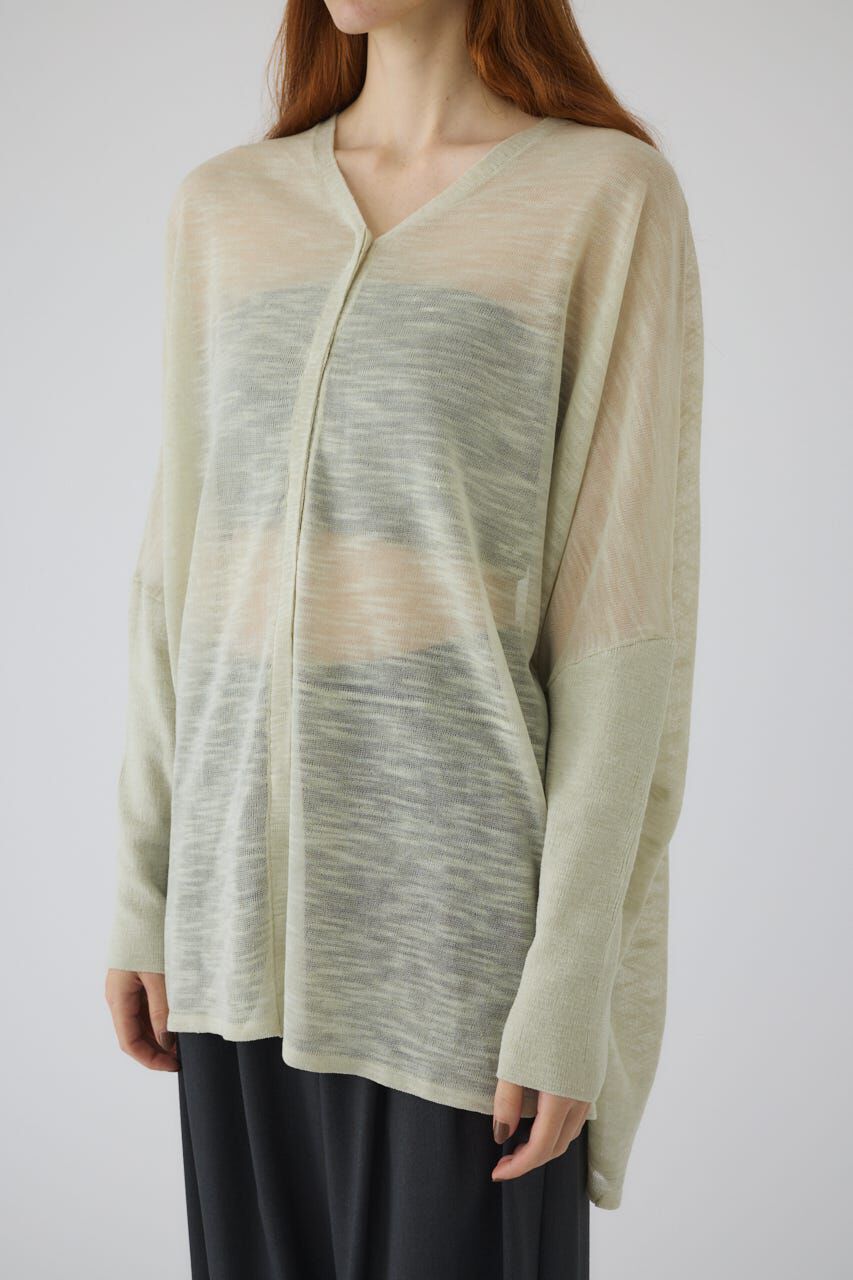 RIM.ARK 「Dry touch summer knit C/D」|カーディガン|