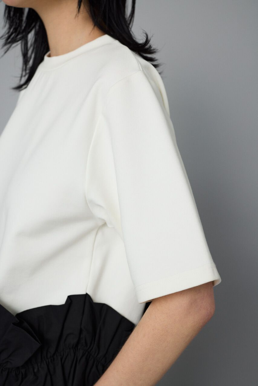 HeRIN.CYE「Attachment hem tops」|Tシャツ・カットソー|