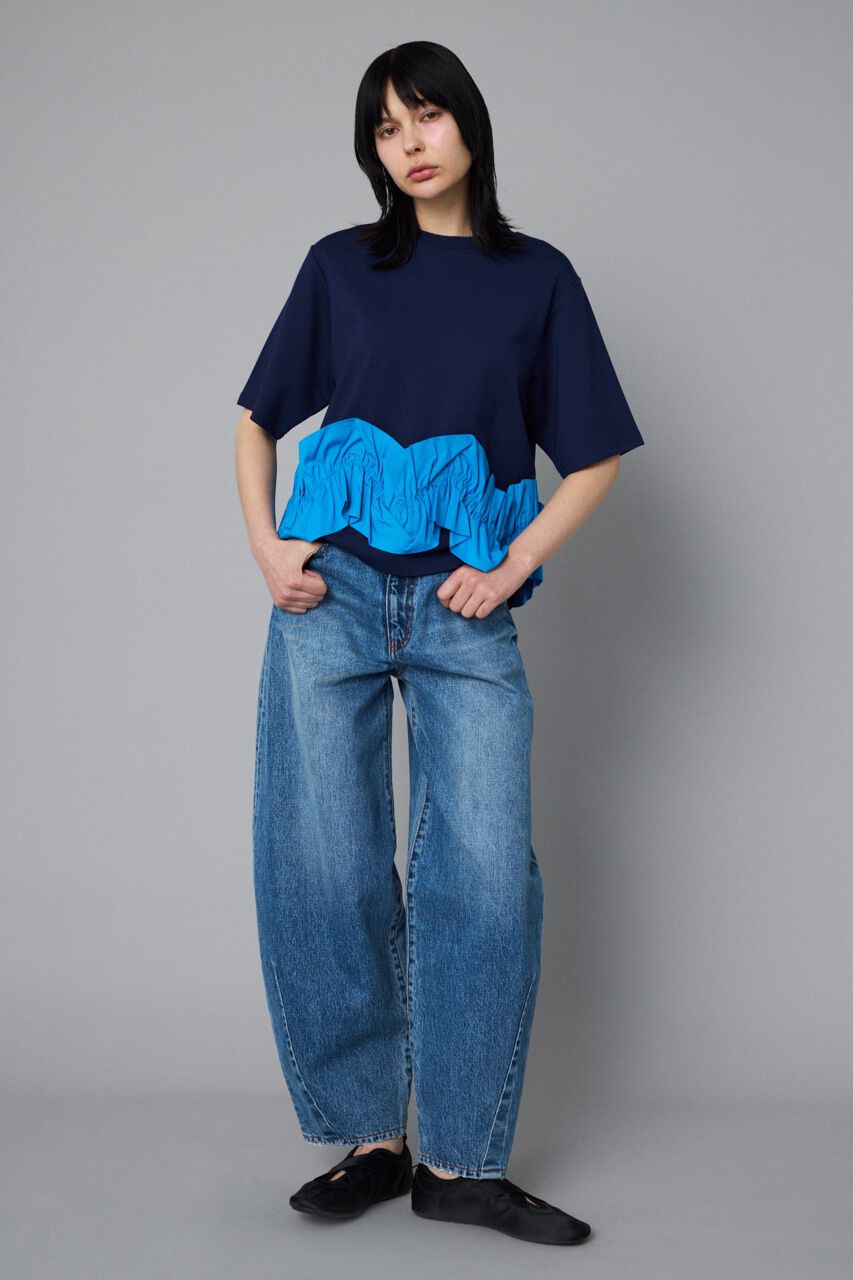 HeRIN.CYE「Attachment hem tops」|Tシャツ・カットソー|