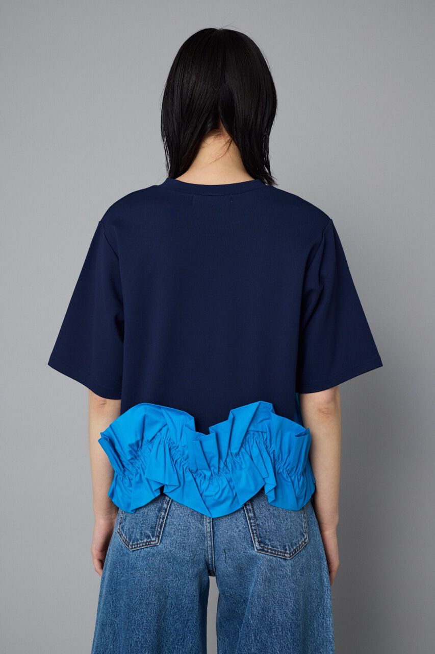 HeRIN.CYE「Attachment hem tops」|Tシャツ・カットソー|