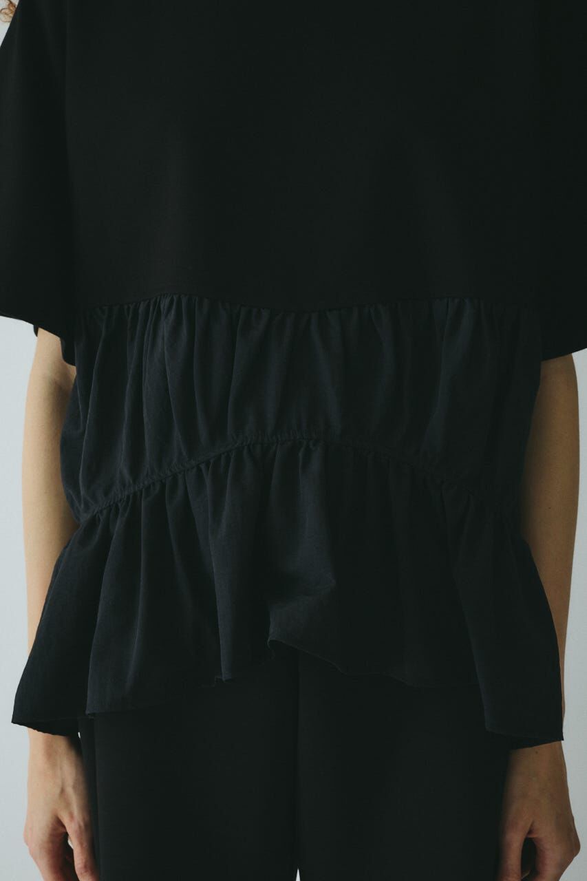 HeRIN.CYE「Frill A-line cut tops」|Tシャツ・カットソー|