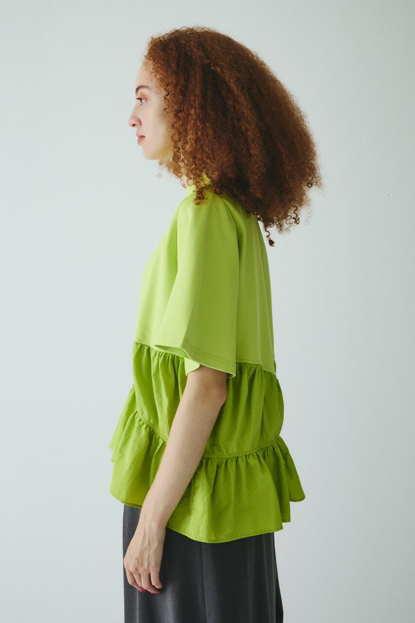 HeRIN.CYE「Frill A-line cut tops」|Tシャツ・カットソー|