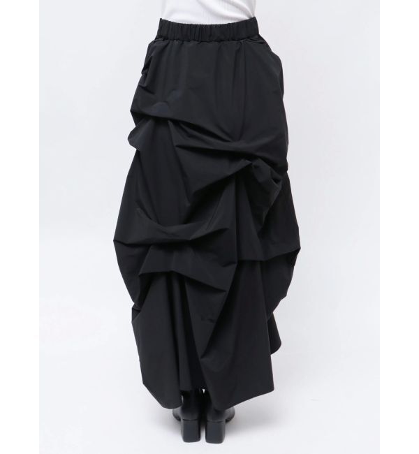 ELENDEEK「TUCK DRAPE TAFFETA SK」|スカート|