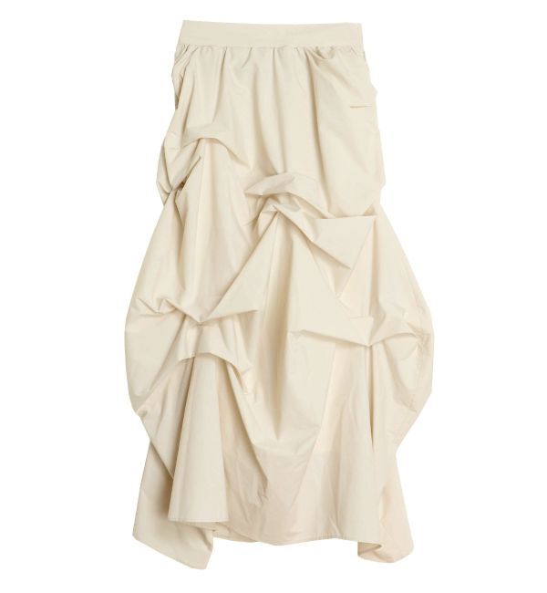 ELENDEEK「TUCK DRAPE TAFFETA SK」|スカート|