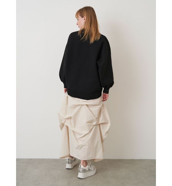 ELENDEEK「TUCK DRAPE TAFFETA SK」|スカート|