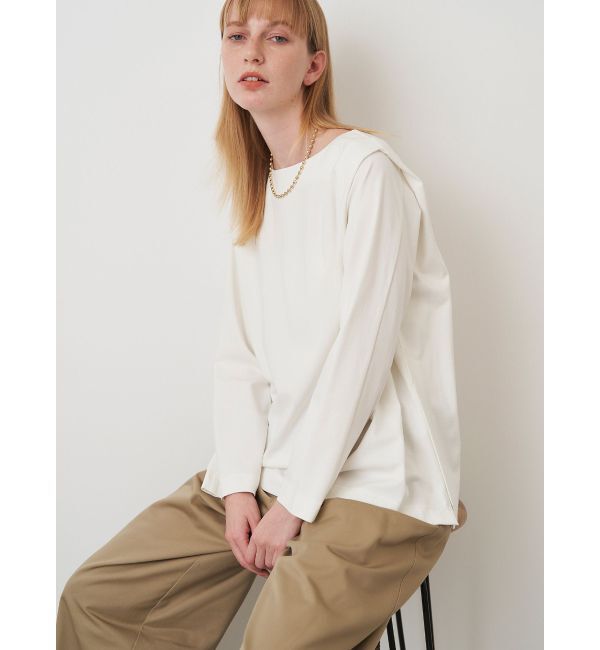 ELENDEEK「SHOULDER TUCK CS」|Tシャツ・カットソー|