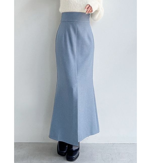 RESEXXY「ベーシックマーメイドスカート」|スカート|ブルー