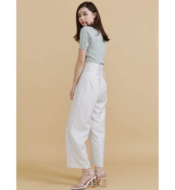 RESEXXY「バックレースアップワイドパンツ」|その他|