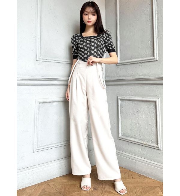 RESEXXY「バックレースアップワイドパンツ」|その他|