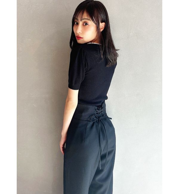 RESEXXY「バックレースアップワイドパンツ」|その他|