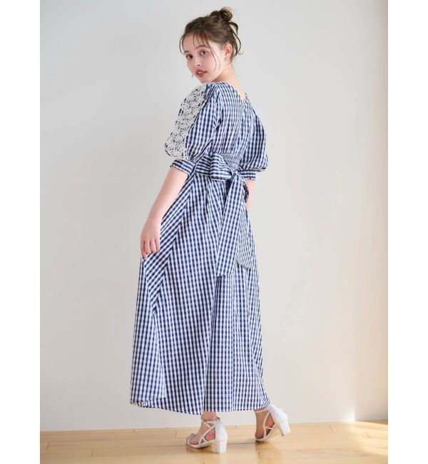 dazzlin「レースドッキングスリーブワンピース」|ワンピース|