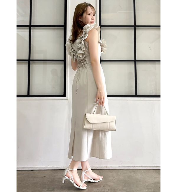 dazzlin「【20周年記念復刻！】カスレフラワーIラインワンピース」|ワンピース|