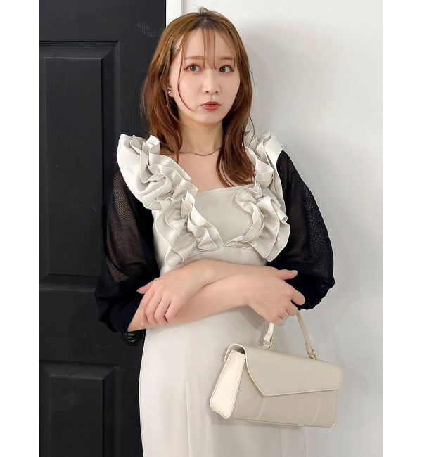 dazzlin「【20周年記念復刻！】カスレフラワーIラインワンピース」|ワンピース|