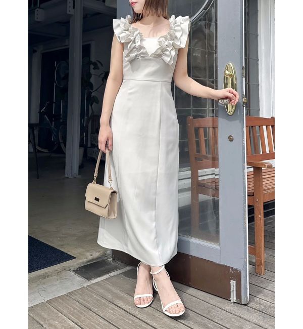 dazzlin「【20周年記念復刻！】カスレフラワーIラインワンピース」|ワンピース|