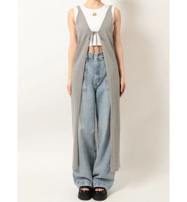 EMODA「シアールーズキャミカーデ」|カーディガン|グレー