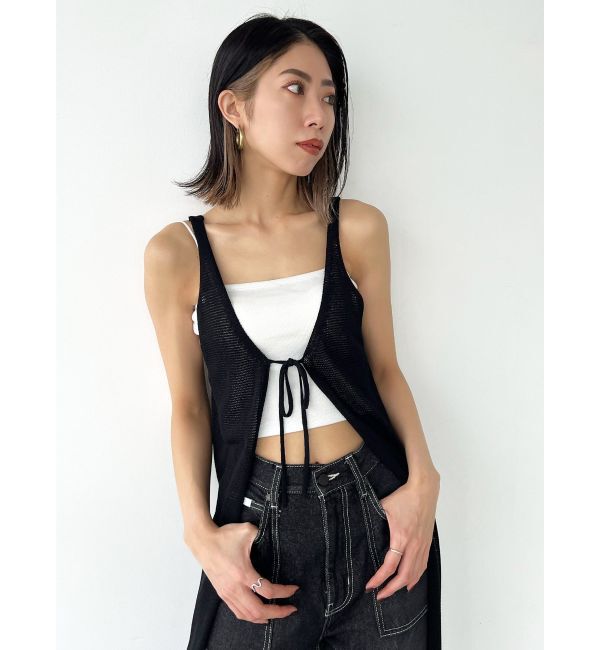 EMODA「シアールーズキャミカーデ」|カーディガン|