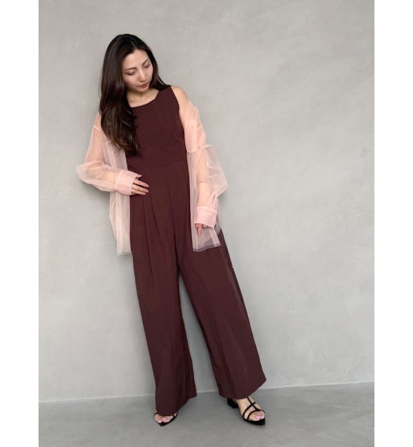 MERCURYDUO「【OUNNOUN】チュールレイヤードシャツ」|シャツ・ブラウス|