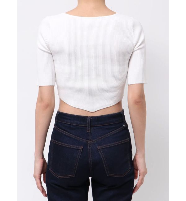 MERCURYDUO「イレギュラーヘムニット」|ニット・セーター|