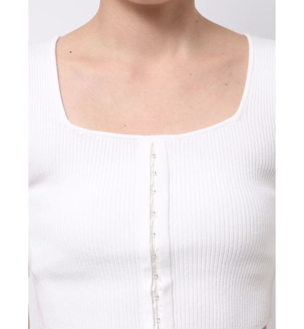 MERCURYDUO「イレギュラーヘムニット」|ニット・セーター|