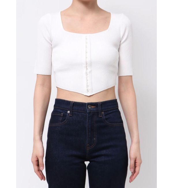 MERCURYDUO「イレギュラーヘムニット」|ニット・セーター|