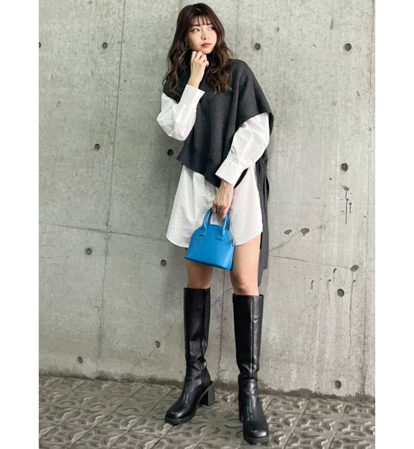 MURUA「ラウンドロングブーツ」|ロングブーツ|