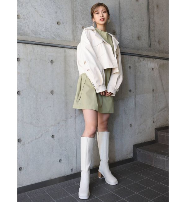 MURUA「ラウンドロングブーツ」|ロングブーツ|