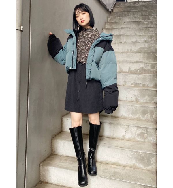 MURUA「ラウンドロングブーツ」|ロングブーツ|