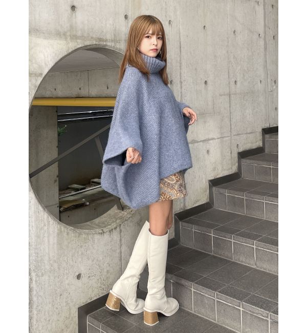 MURUA「ハイネックオーバーシルエットニット【WEB限定】」|ニット・セーター|